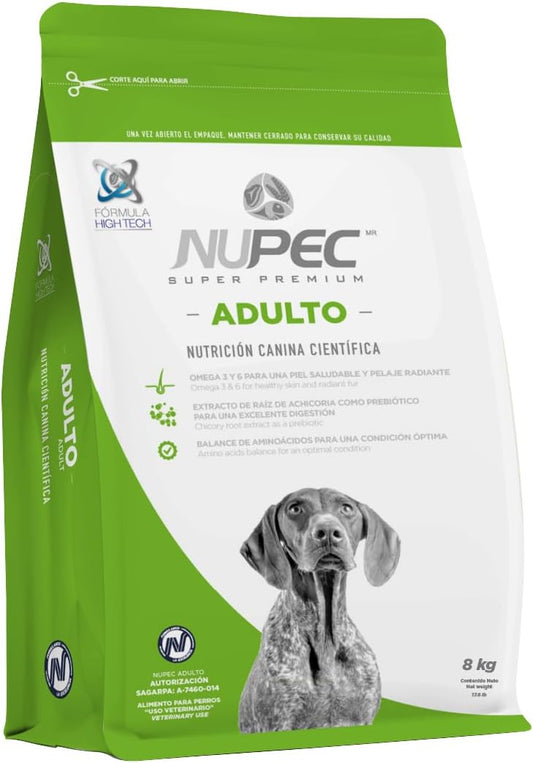 Nupec. Adulto Raza mediana y grande. 8 Kg