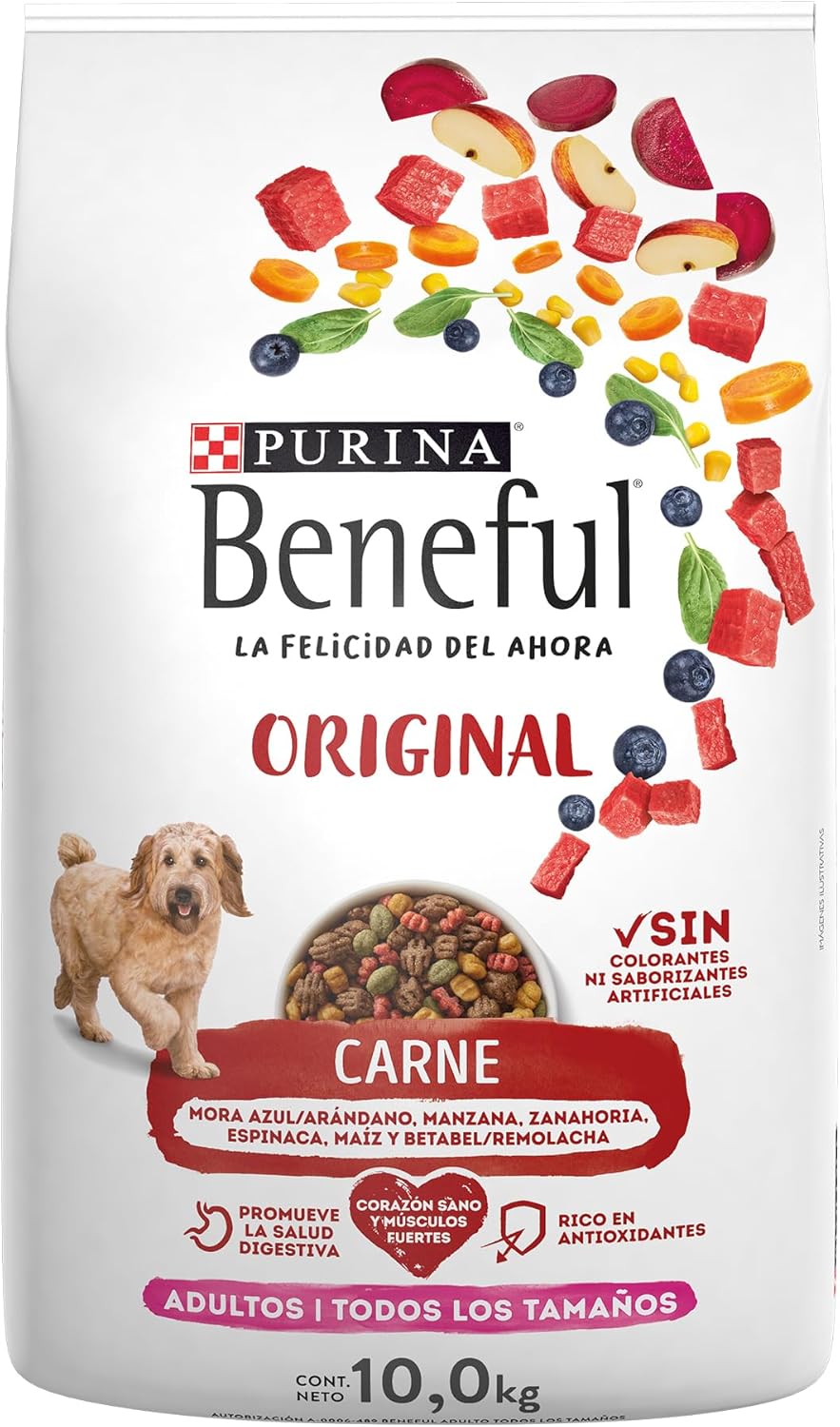 Purina. Beneful. Adultos. 10Kg