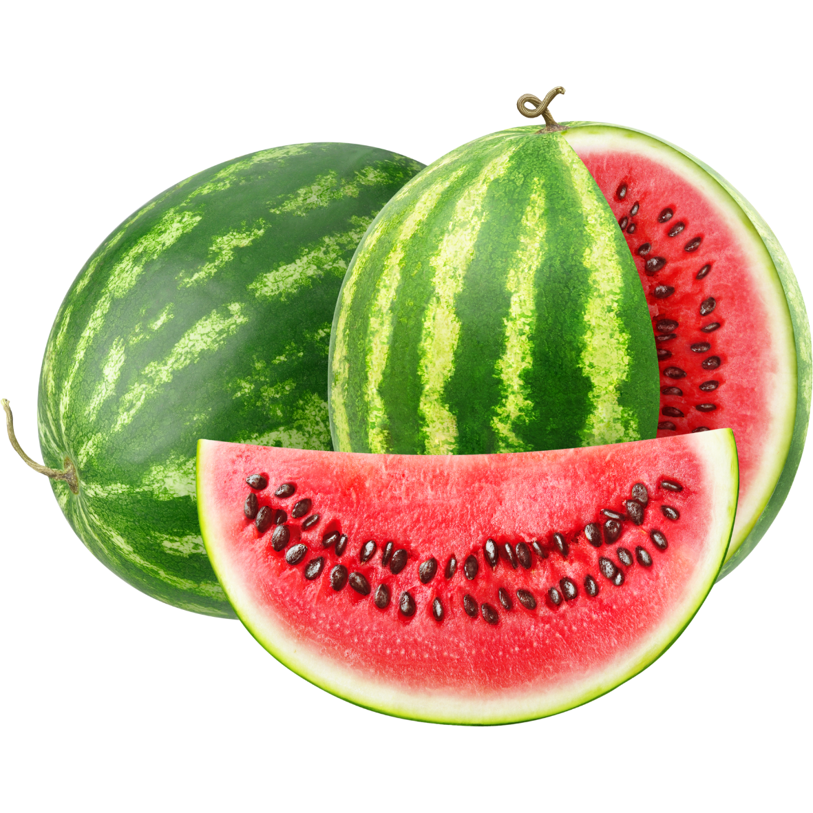 Sandia con semilla